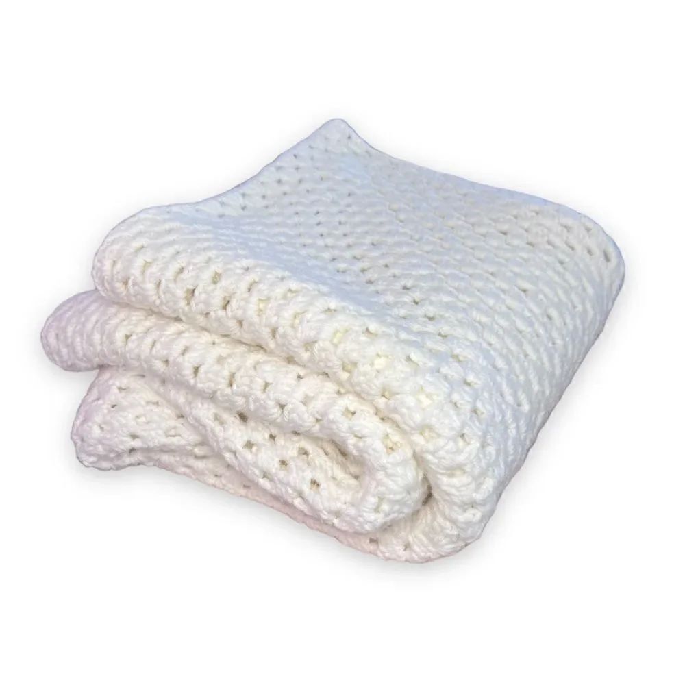 Hand Knitted Throw